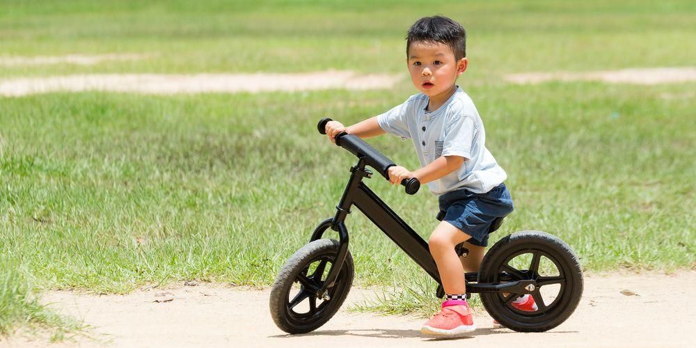 La bici senza pedali può aiutare il tuo piccolo ad essere sicuro