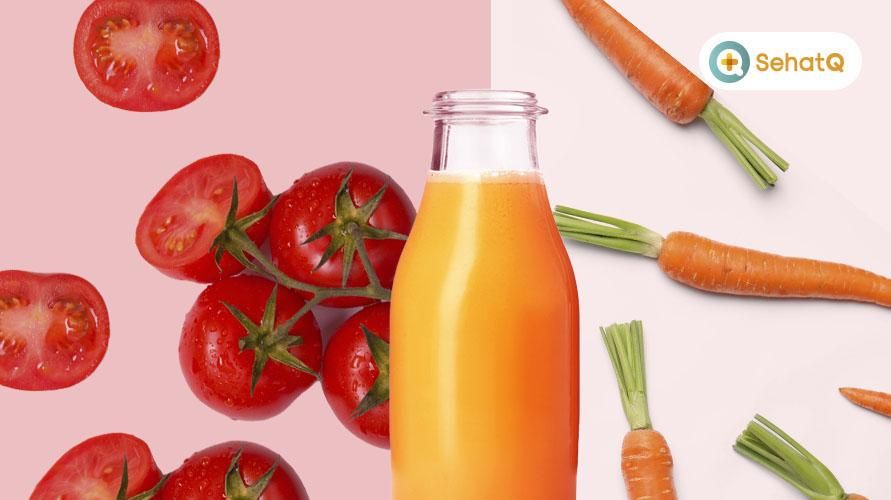 6 ประโยชน์ต่อสุขภาพของน้ำแครอทและมะเขือเทศ ห้ามพลาด!